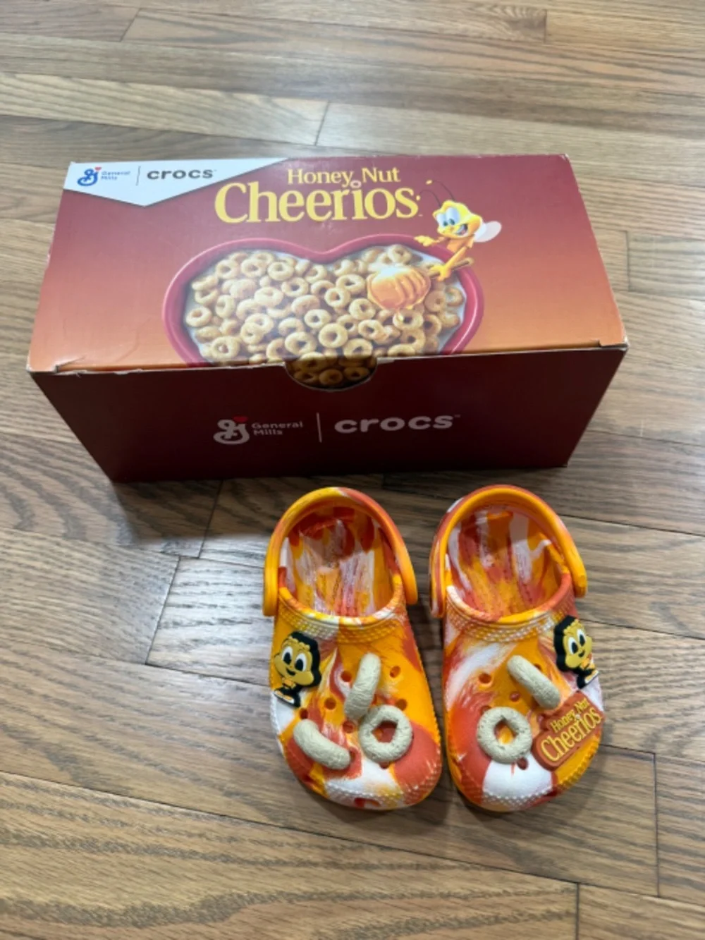 Crocs Honey Nut Cheerios Toddler 5C